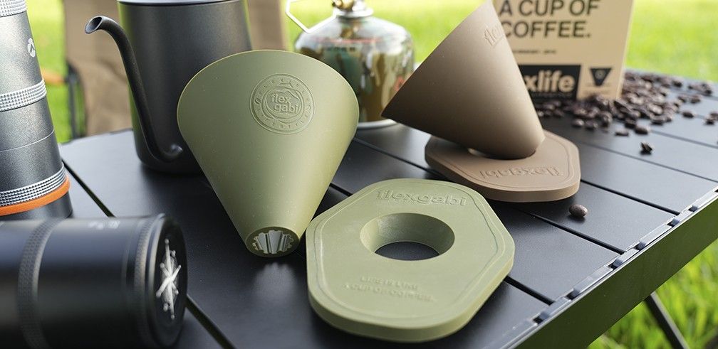 FLEXGABI咖啡濾杯+杯架組合